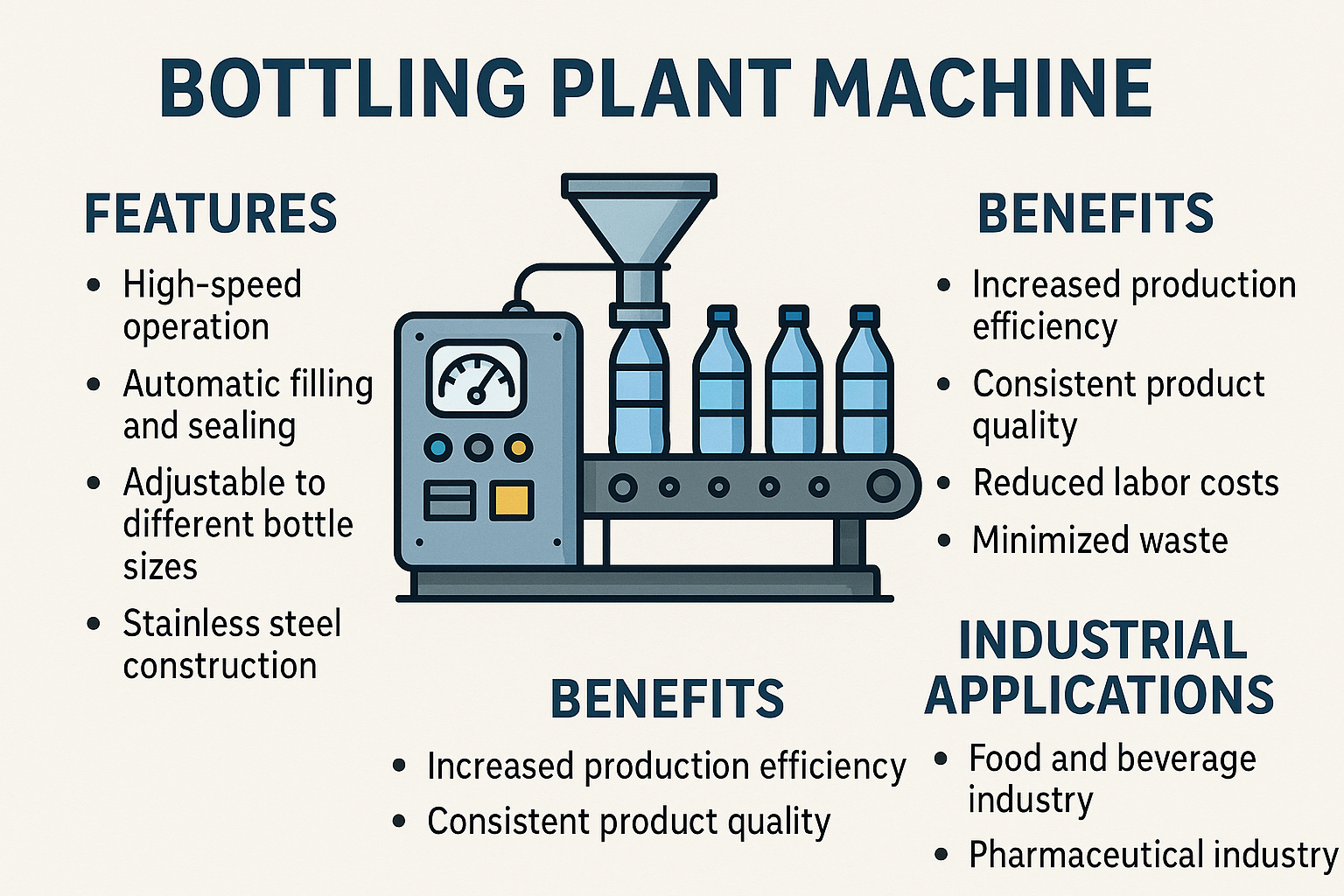 Bottling Plant Machine – Features, Benefits, and Industrial Applications