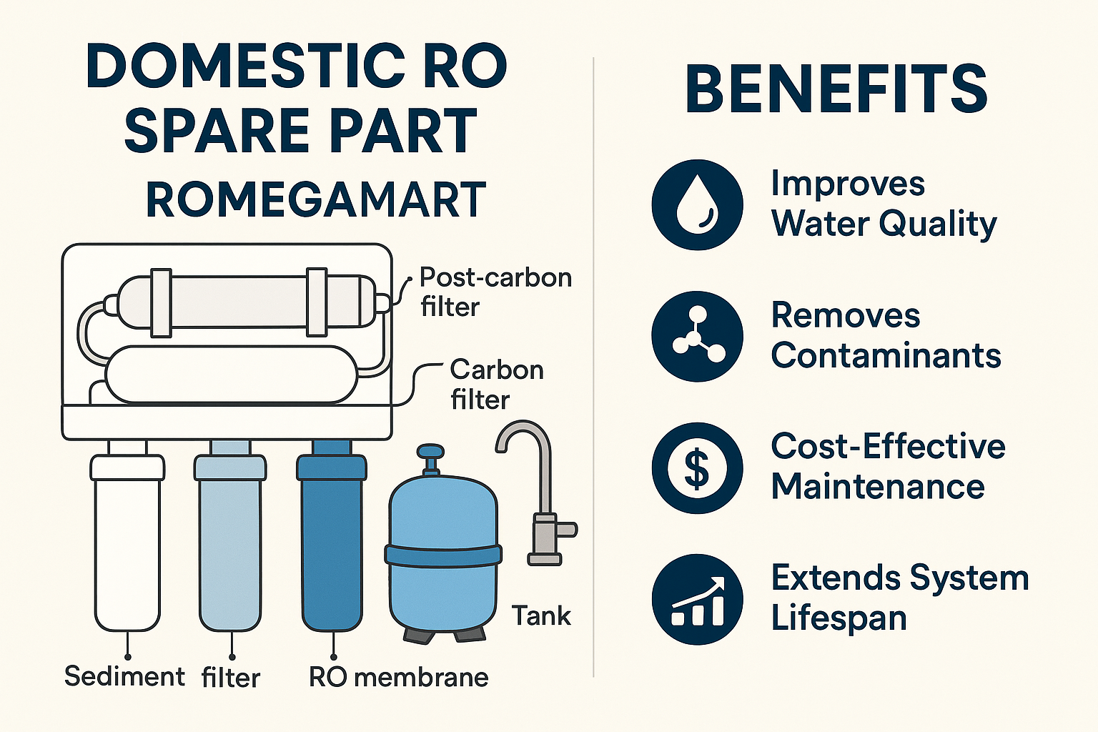 Grow Your RO Business with Quality Domestic RO Spare Parts