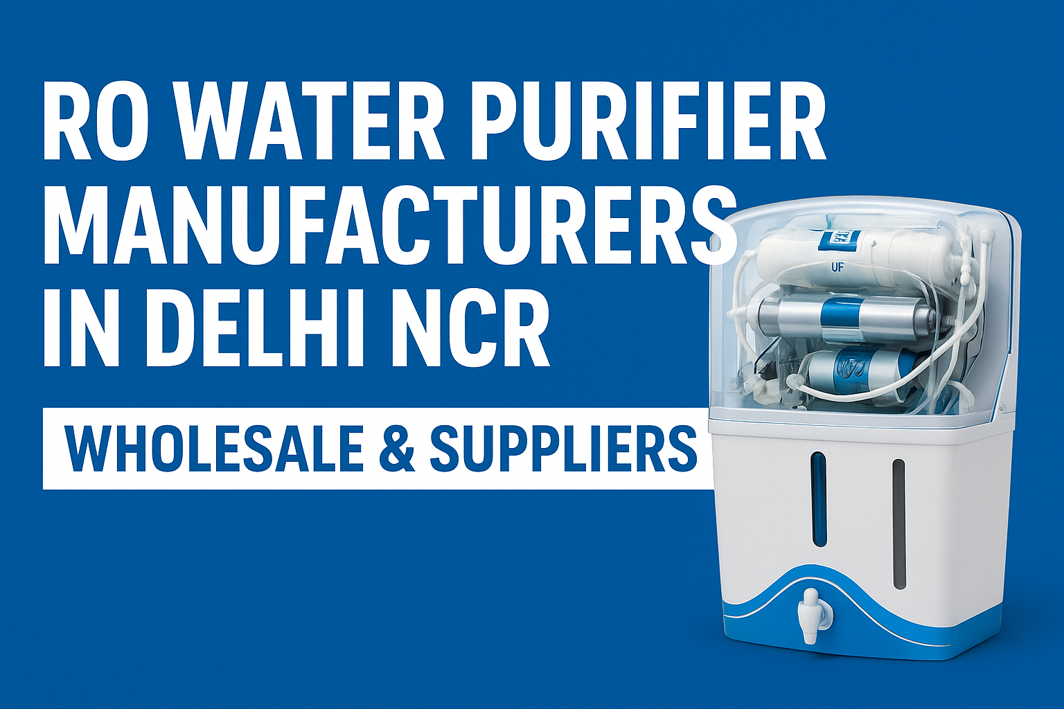 RO Water Purifier Manufacturers in Delhi NCR | Wholesale & Suppliers