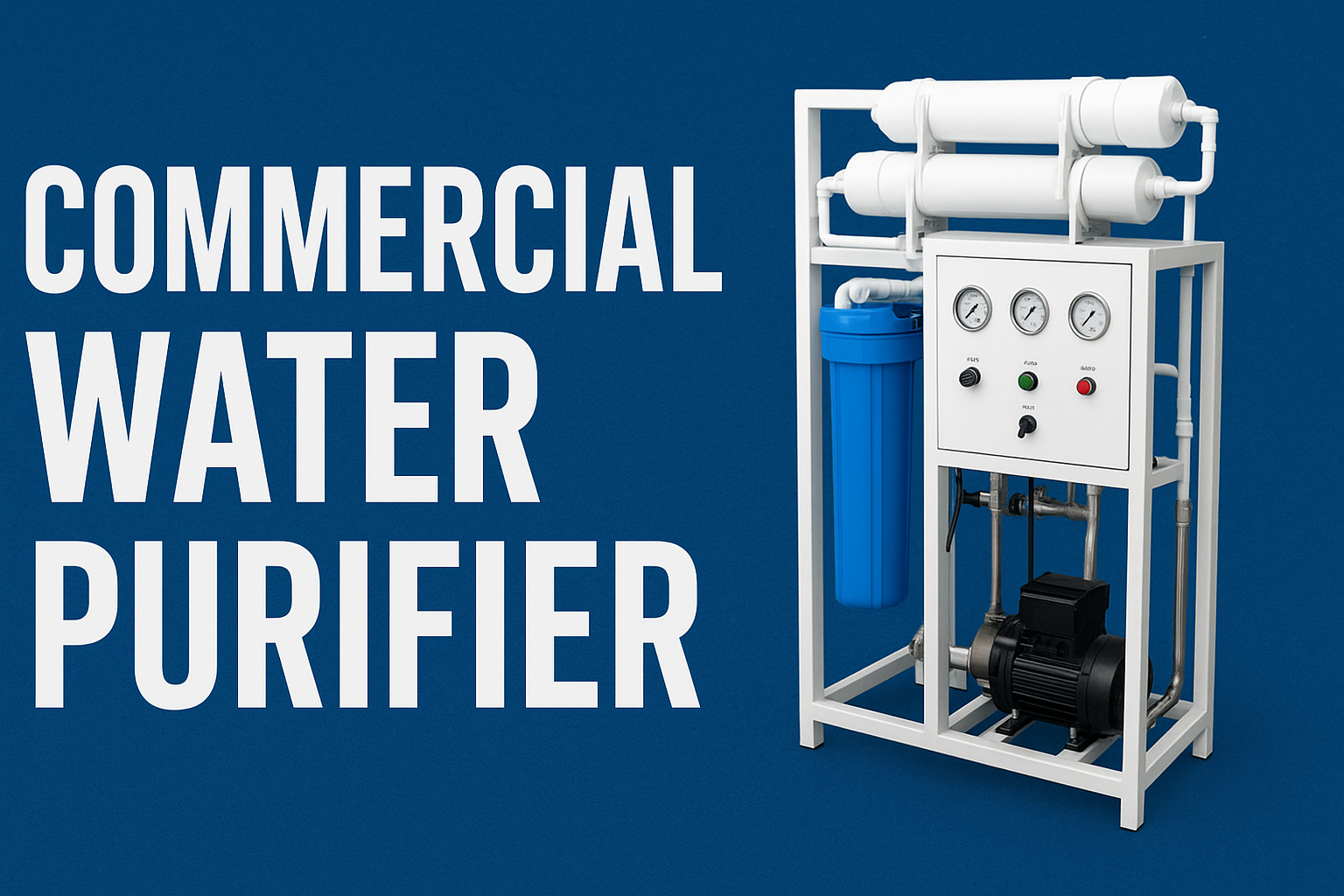 Best Commercial Water Purifiers in India 2025 | Buy Online at Romegamart