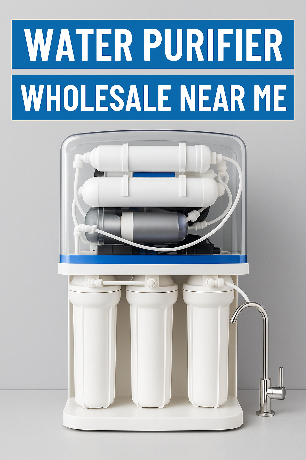 Water Purifier Wholesale Near Me – Best RO Systems, Filters & Under Sink Models at Bulk Price