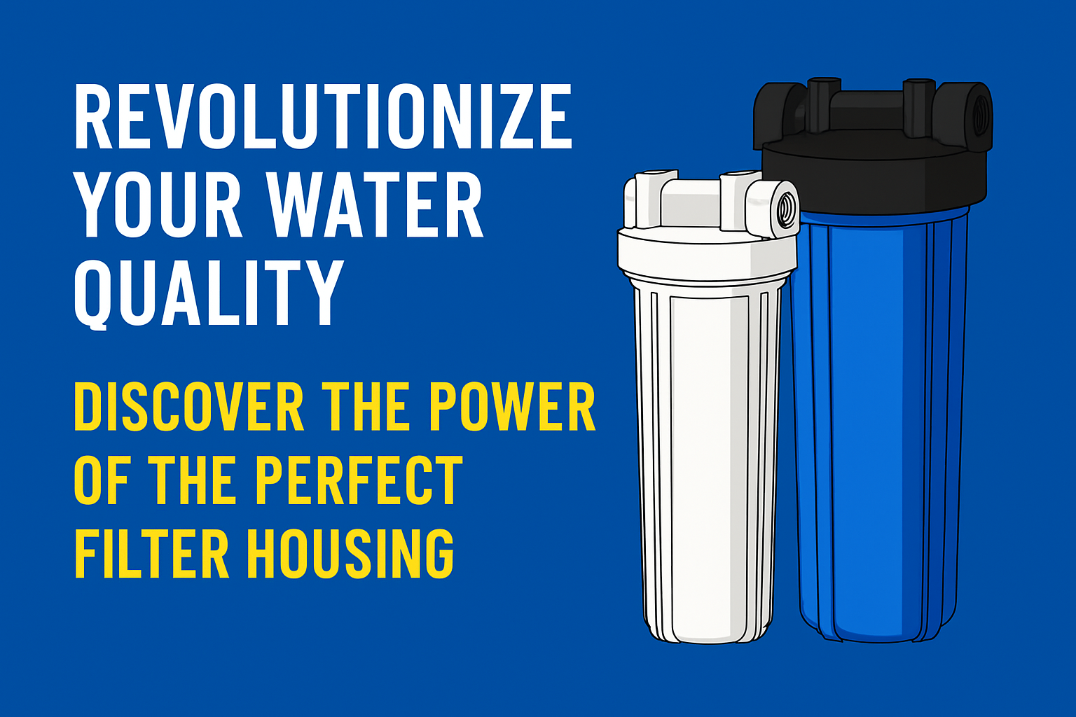Revolutionize Your Water Quality: Discover the Power of the Perfect Filter Housing