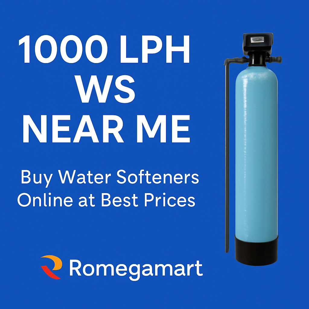 1000 LPH WS Near Me – Buy Water Softeners Online at Best Prices | Romegamart India