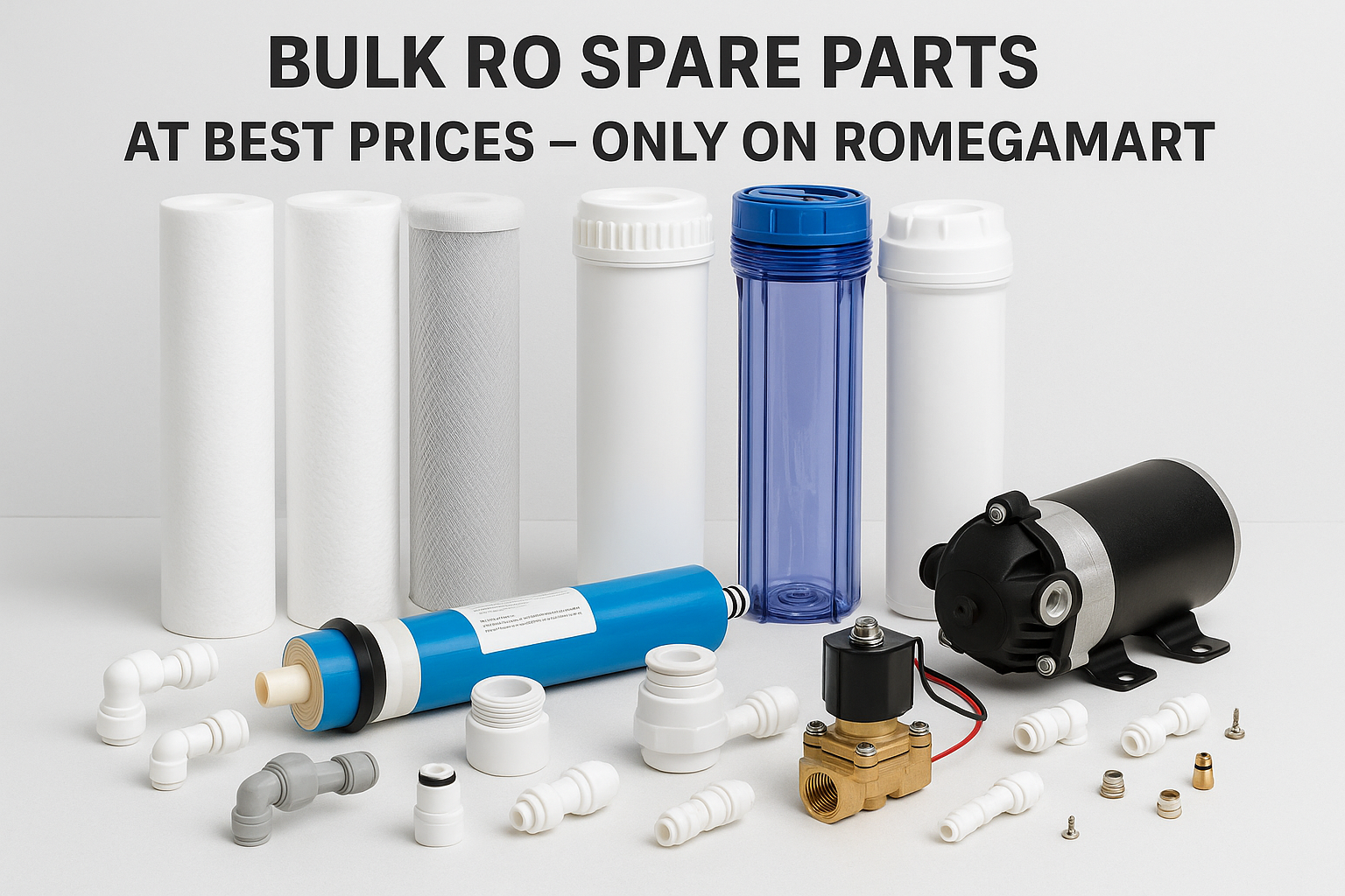 Bulk RO Spare Parts at Best Prices – Only on Romegamart