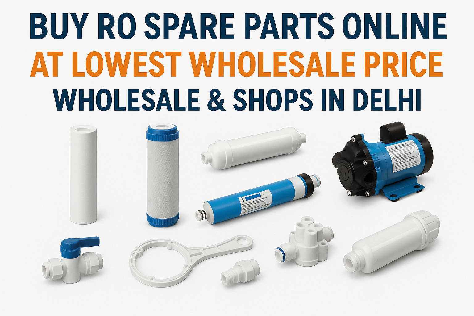 Buy RO Spare Parts Online at Lowest price wholesale bazar