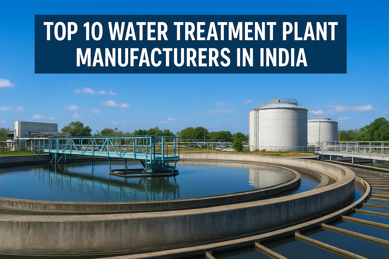 Best Water Treatment Plant Companies in India – Top 10