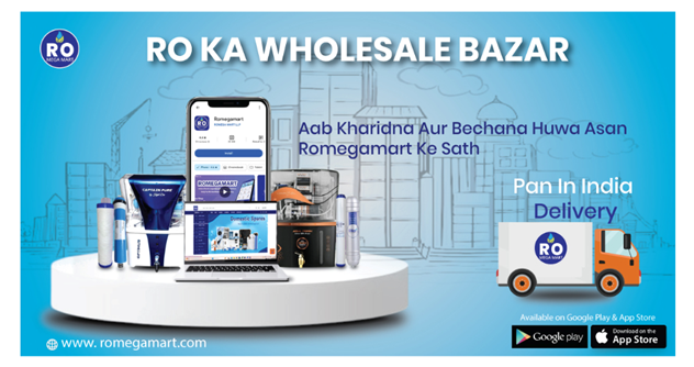 Romegamart Collaborates with Leading RO Brands | India’s #1 B2B Water Purifier Marketplace
