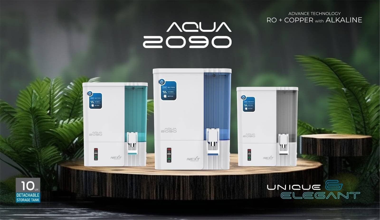 Buy Aqua 2090 Water Purifier with RO, UV, UF & Alkaline Filter       