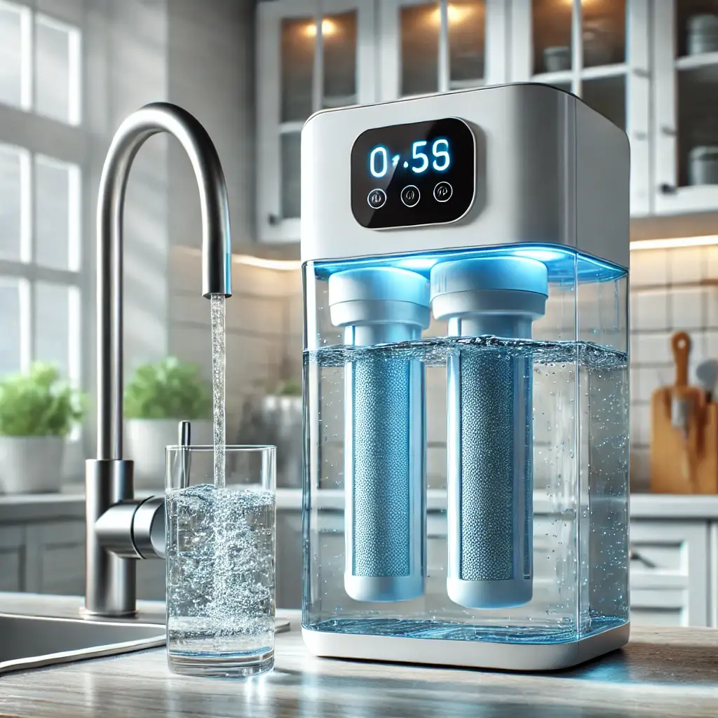 Wall Mounted Water Purifier in Kitchen