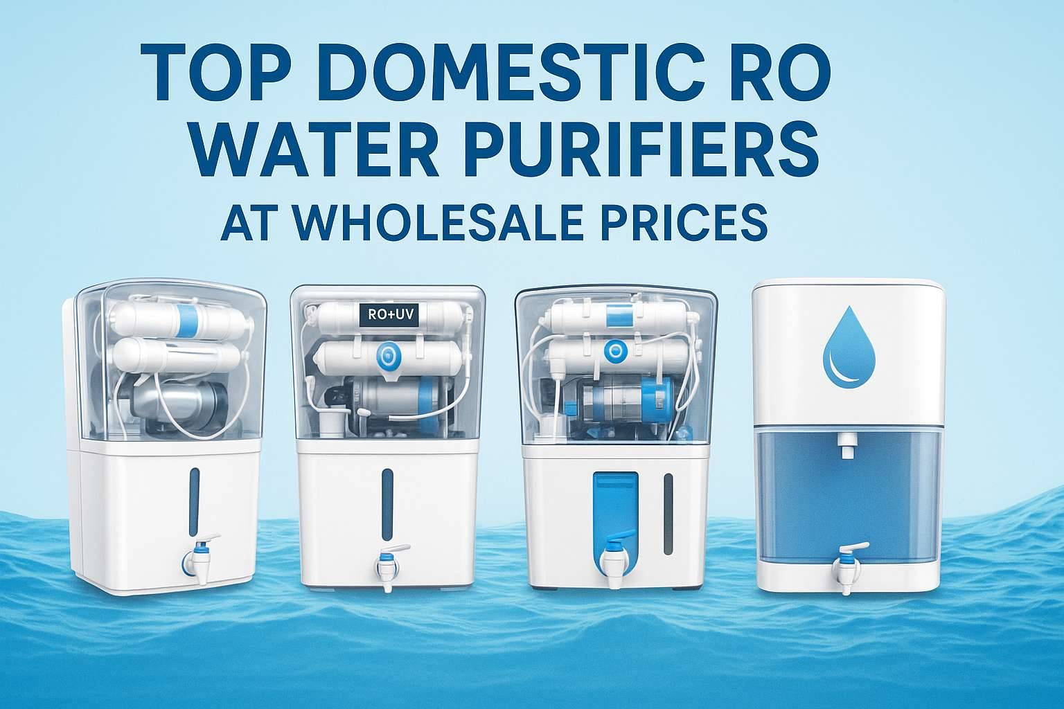 Top Domestic RO Water Purifiers at Wholesale Prices