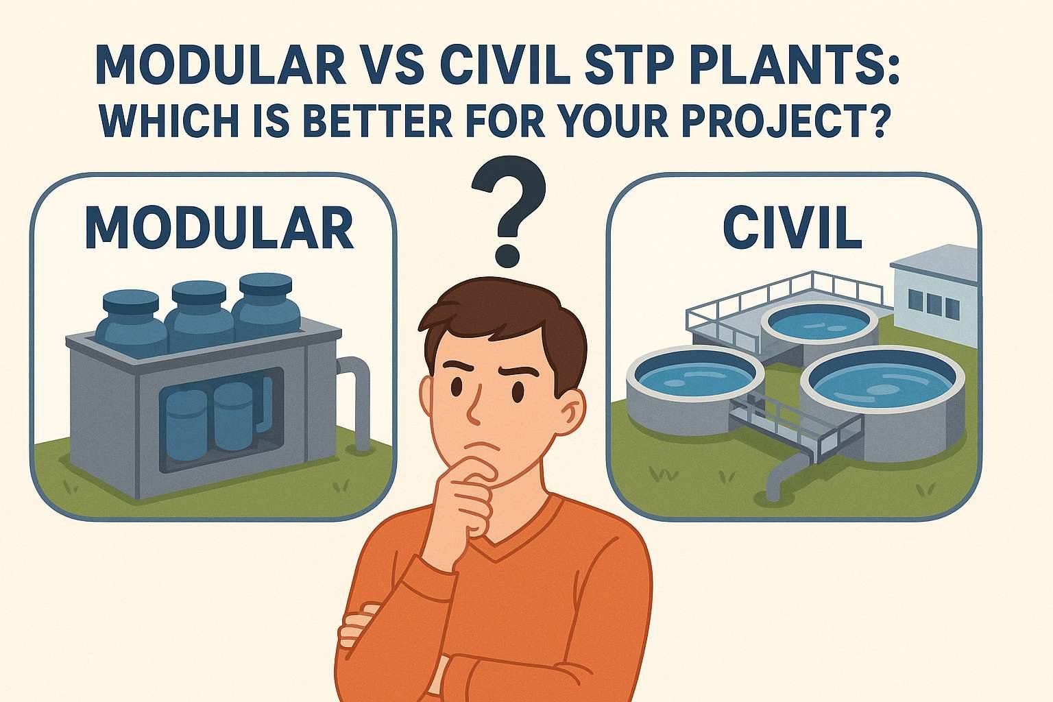 Modular vs Civil STP Plants: Which Is Better for Your Project?