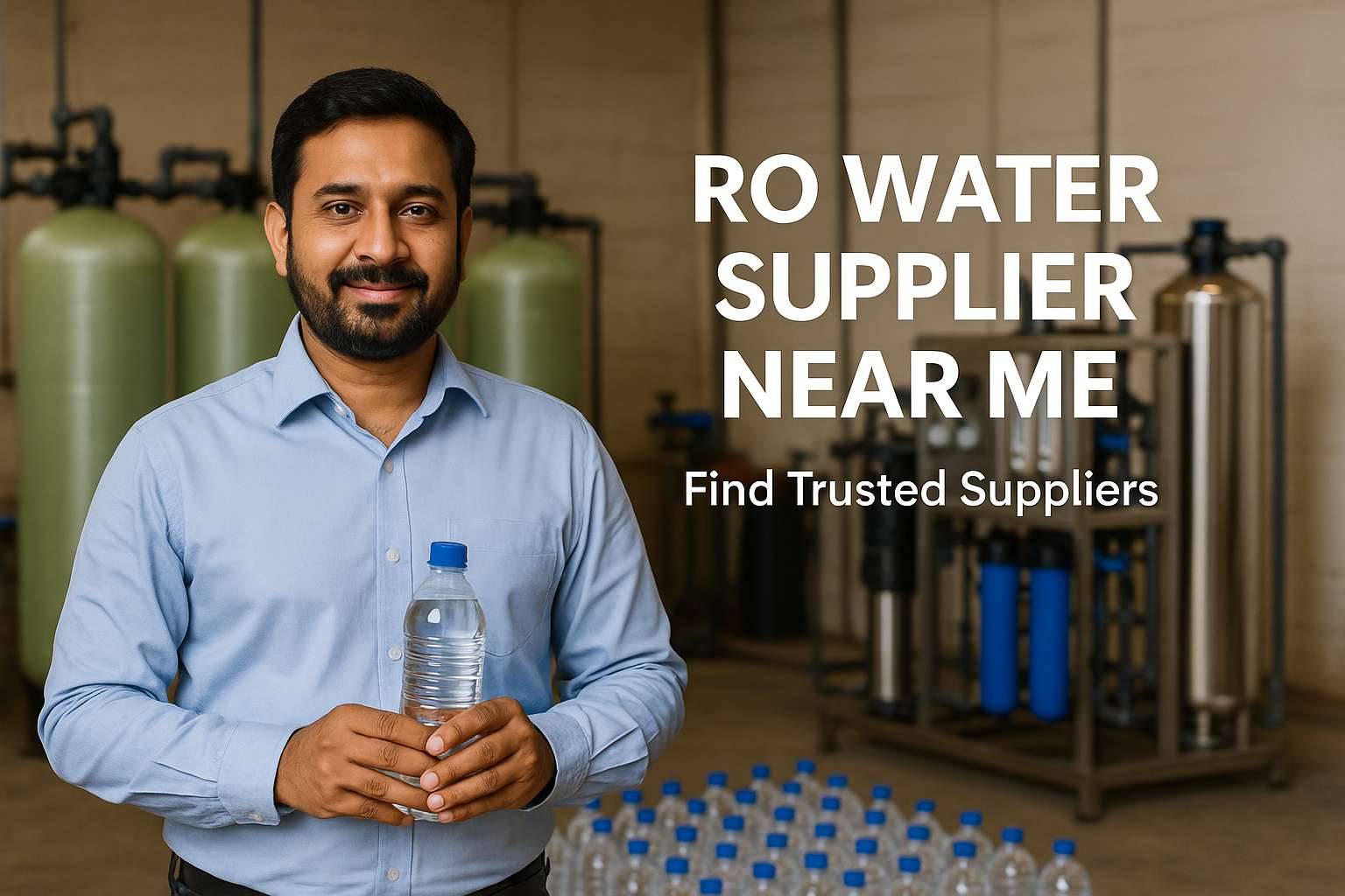 RO Water Supplier Near Me | Find Trusted Suppliers