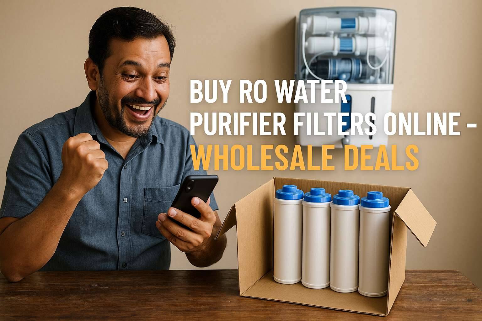 Buy RO Water Purifier Filters Online – Wholesale Deals