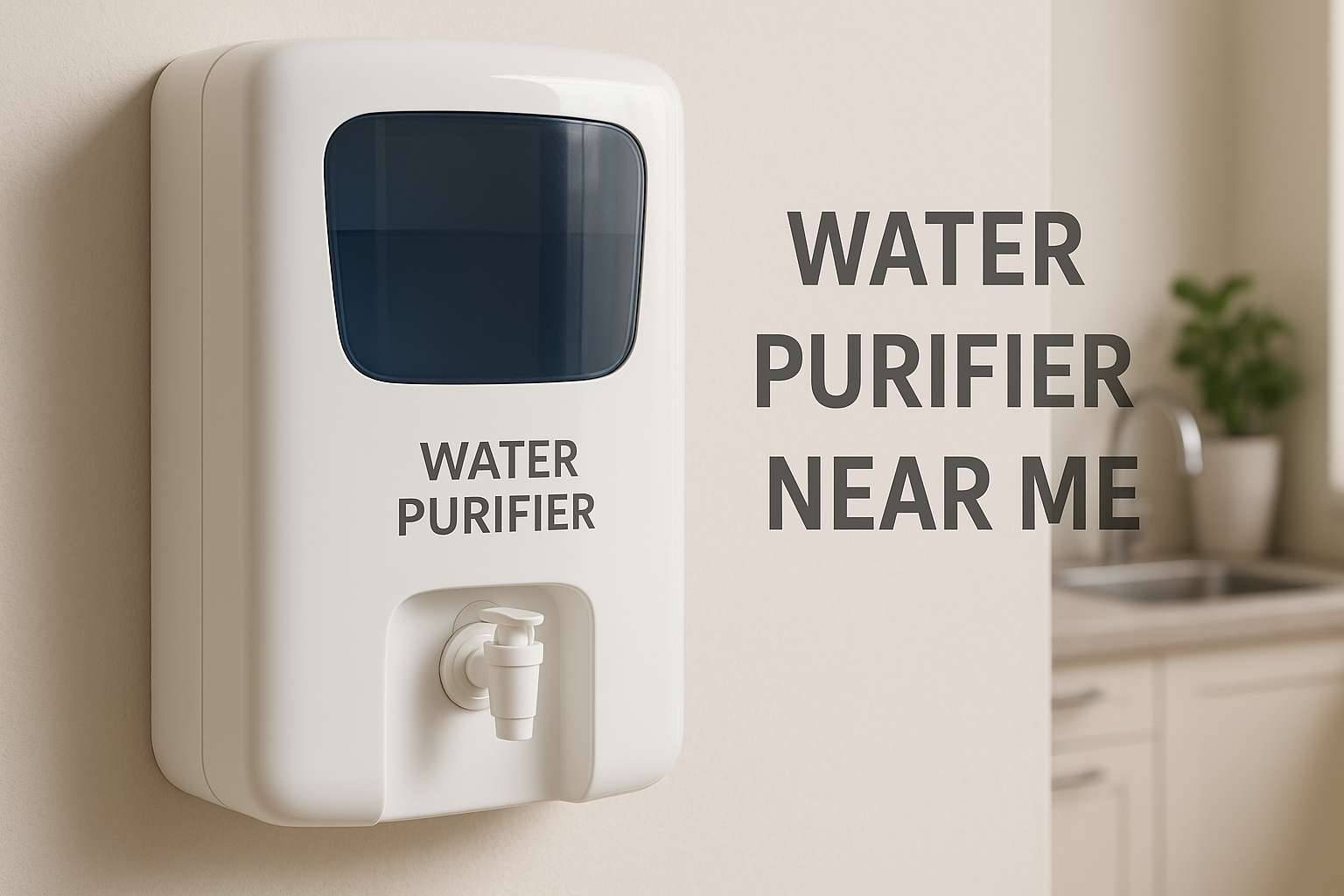 Water Purifier Shop Near Me: Finding the Best Water Purifier for Your Home