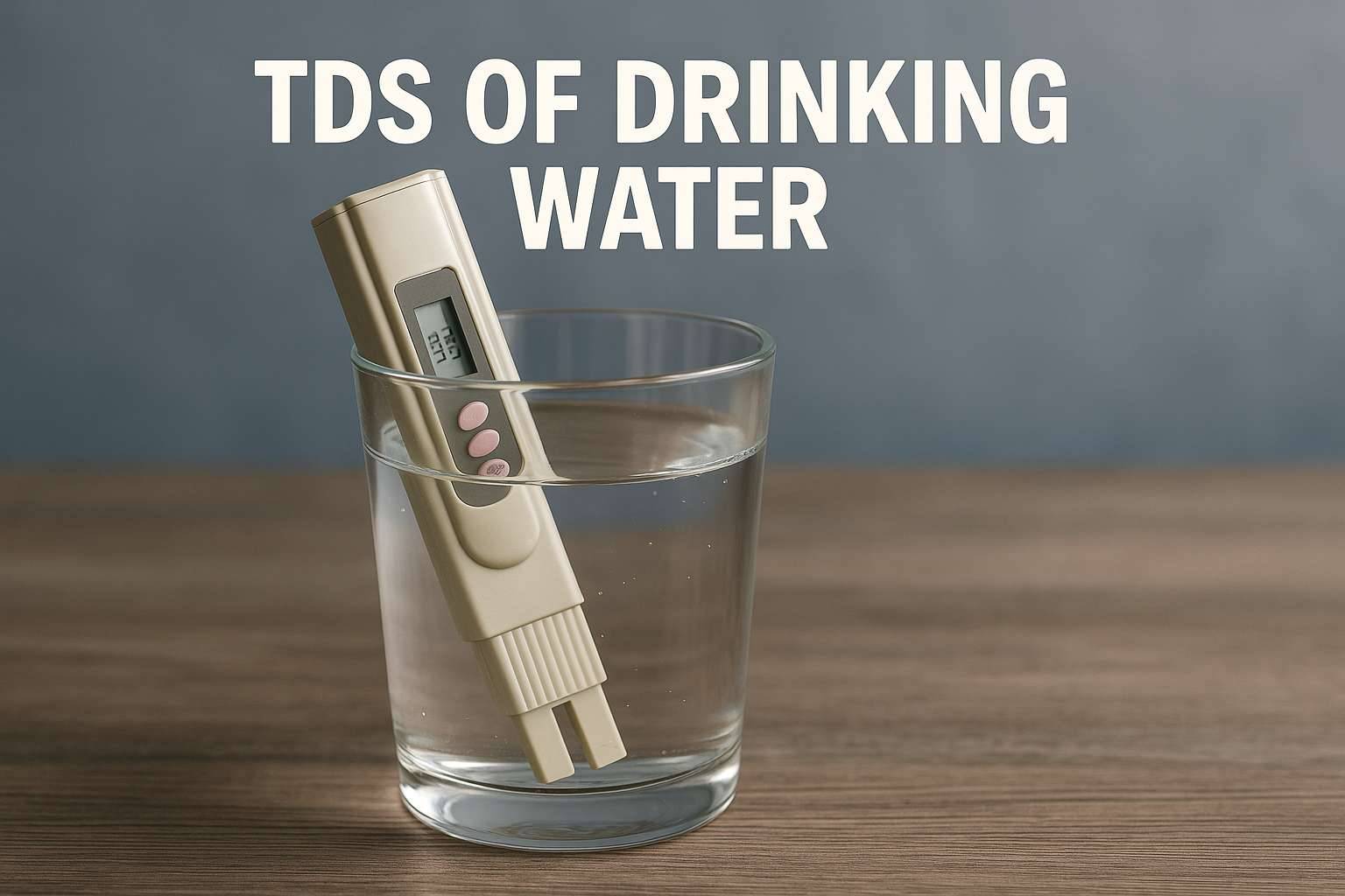 TDS of Drinking Water — What’s Safe and What’s Not?