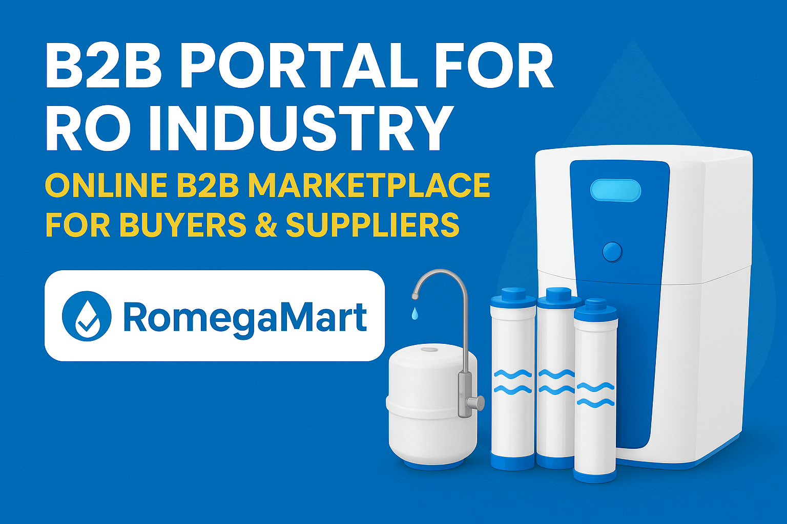 RO B2B Portal – India’s Leading Online Marketplace for RO & Water Purifiers