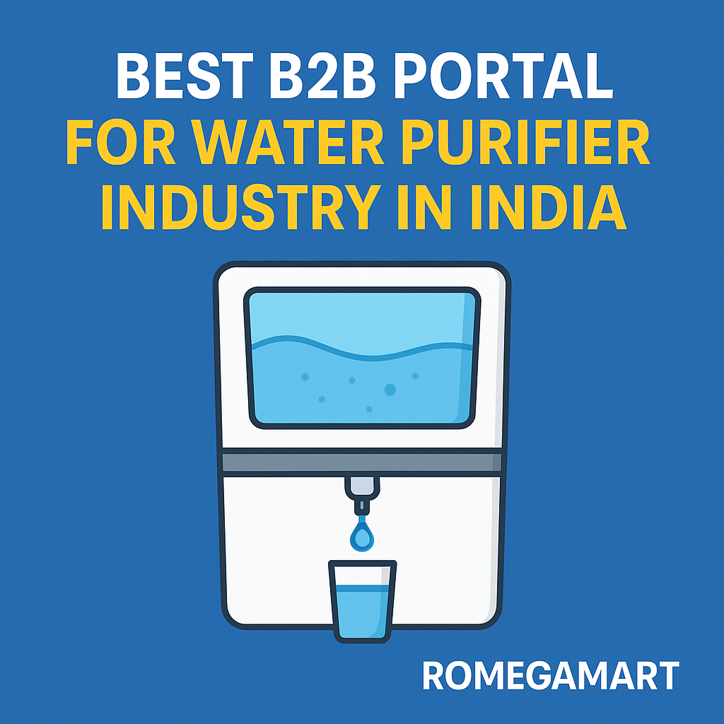 Best B2B Portal for Water Purifier Industry in India 
