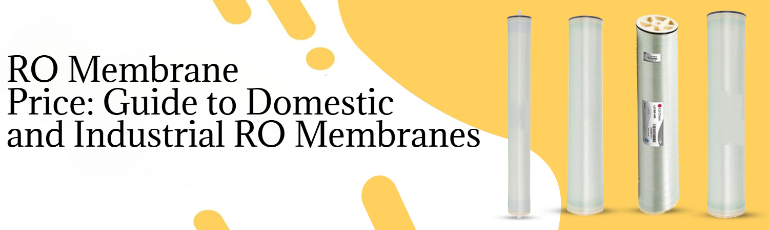 RO Membrane Price: Guide to Domestic and Industrial RO Membranes