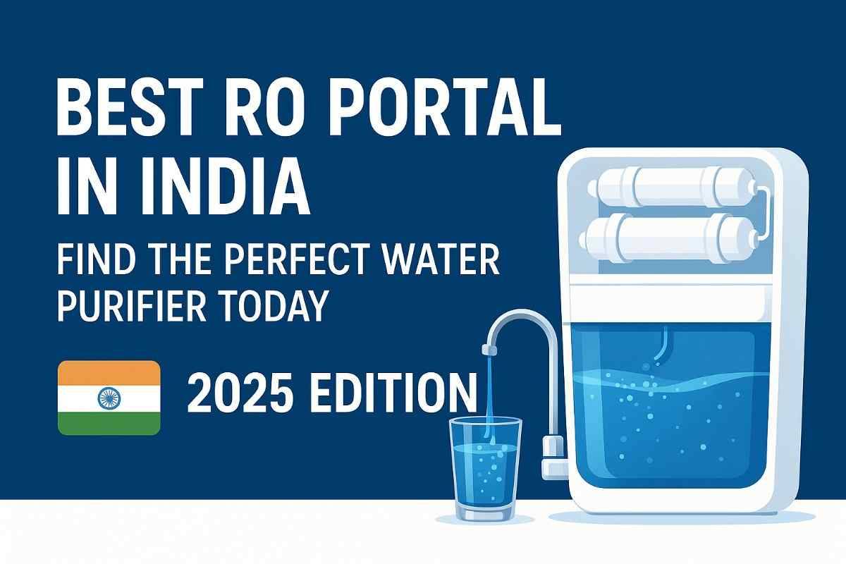 Best RO Portal in India – Explore Trusted Water Purifiers on Romegamart (2025 Guide)