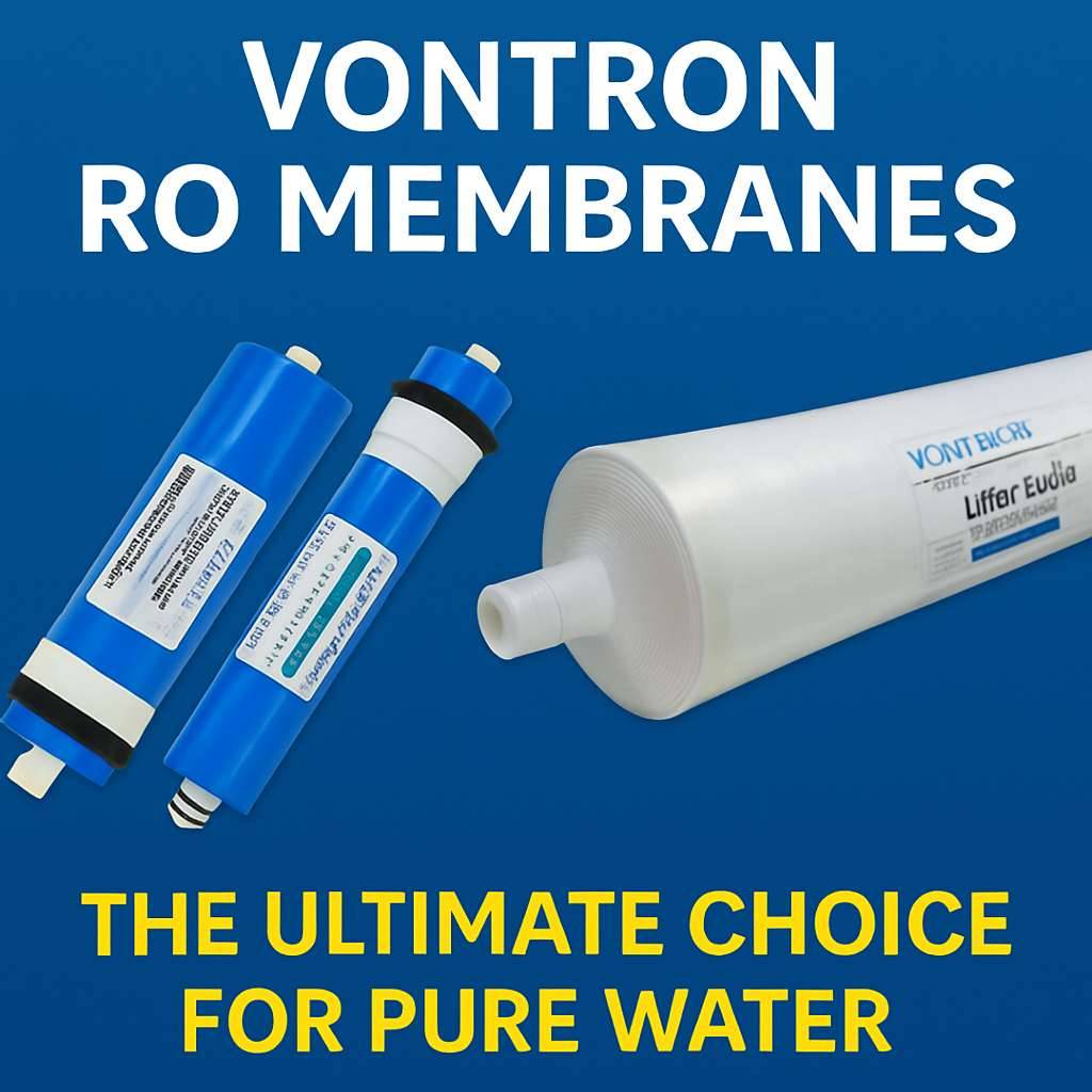 Vontron RO Membranes: The Ultimate Choice for Pure Water – Domestic & Industrial Solutions